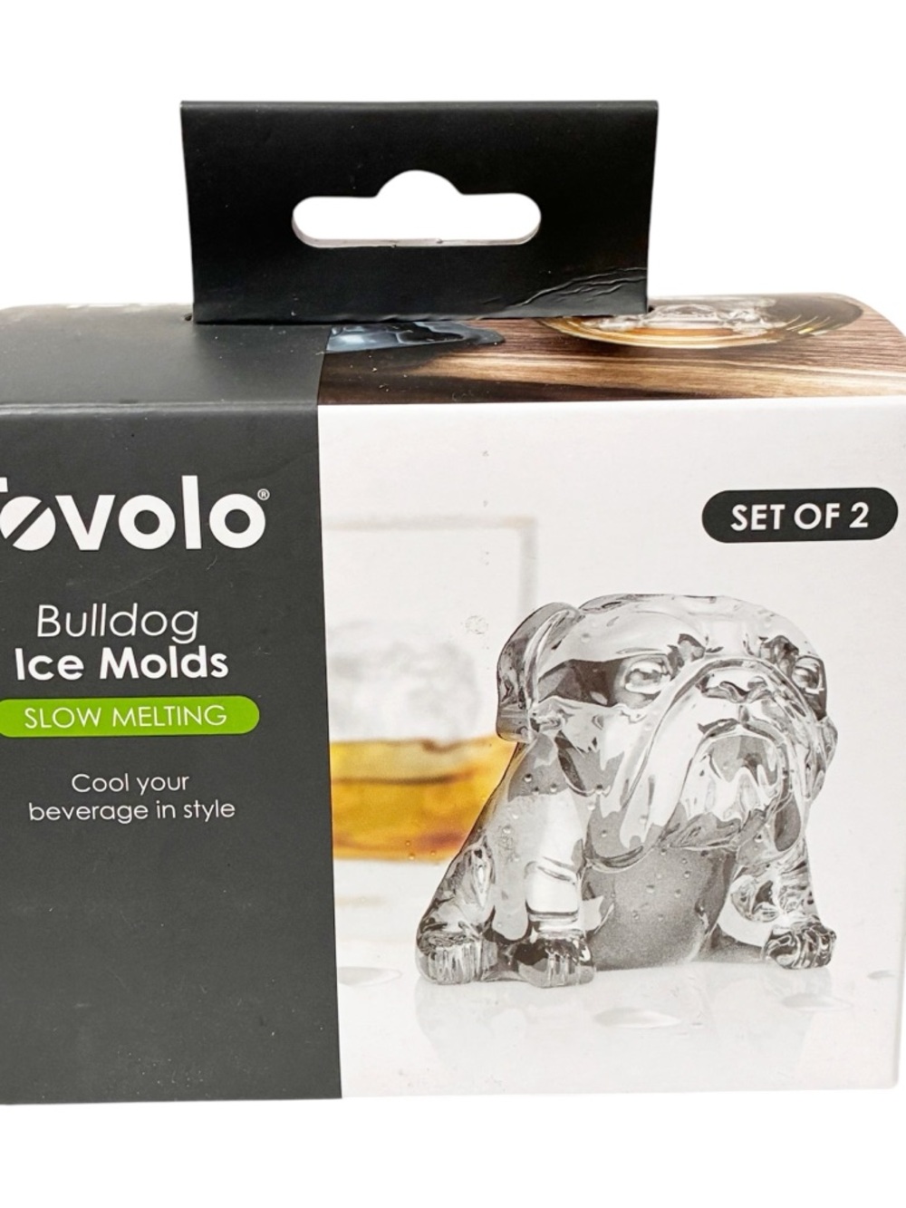 Tevolo Bulldog Dog Ice Molds Mold pack includes Set of 2 molds NEW